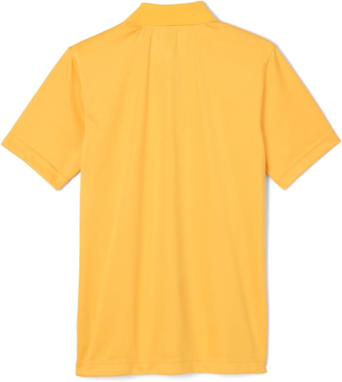 French Toast Unisex Adult Moisture Wicking Sport Polo(Gold)