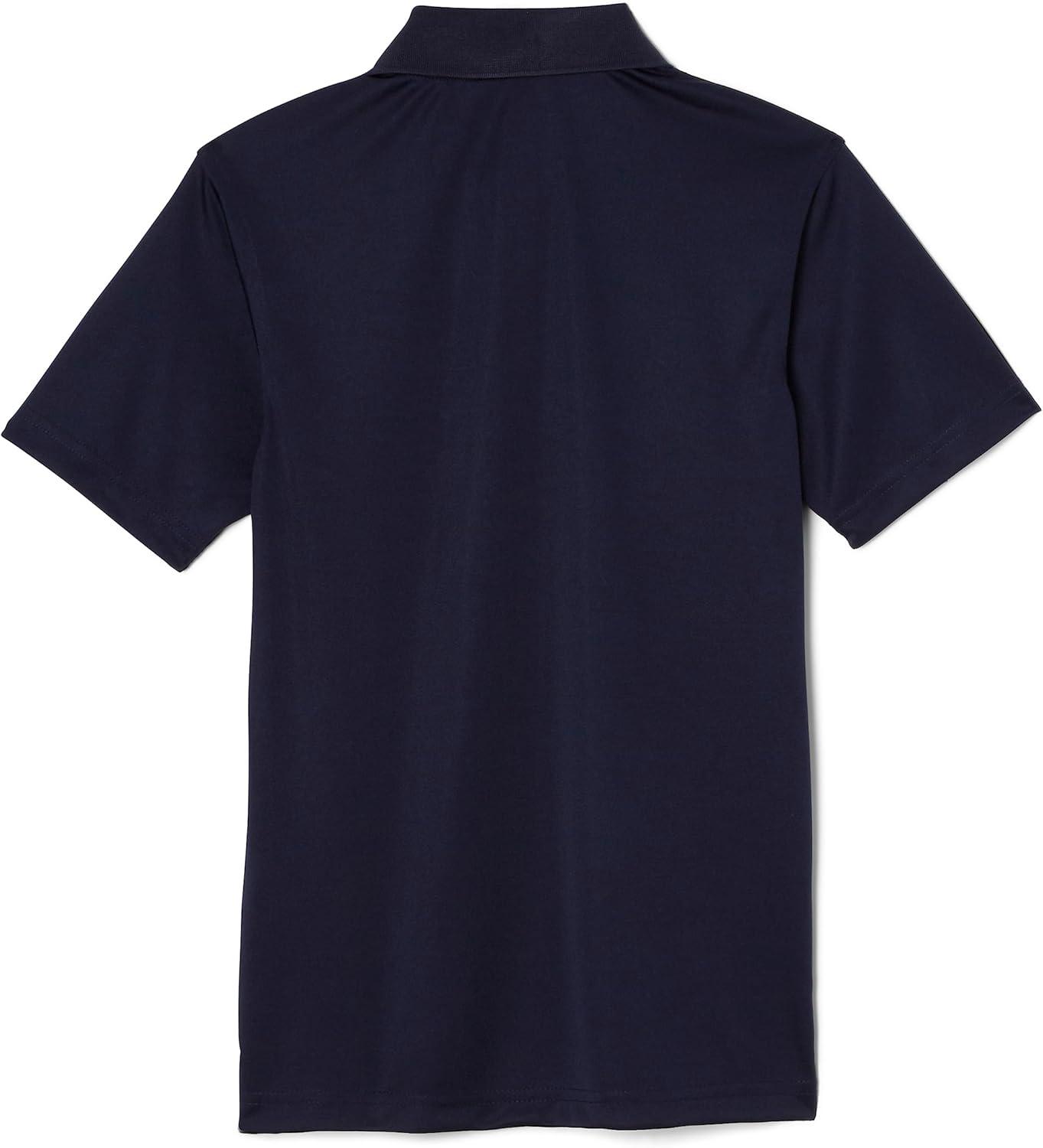 French Toast Unisex Adult Moisture Wicking Sport Polo(Navy)