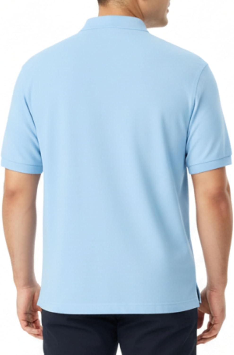 French Toast Unisex Adult Pique Polo (Standard & Husky)(Light Blue)