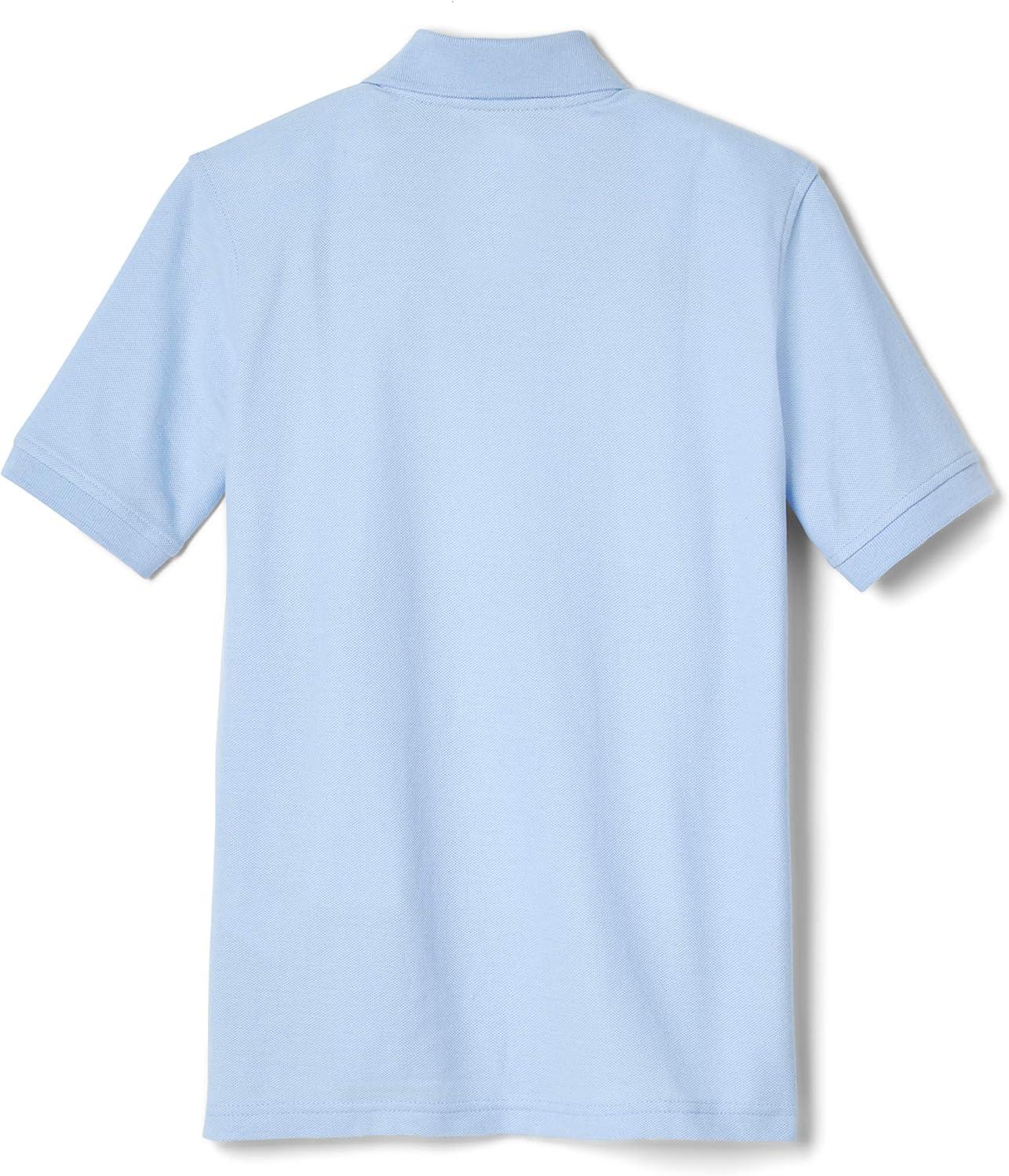 French Toast Unisex Adult Pique Polo (Standard & Husky)(Light Blue)