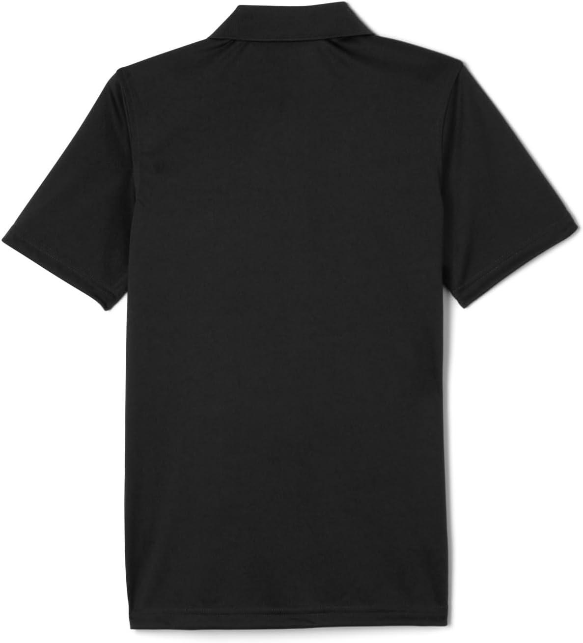 French Toast Unisex Adult Moisture Wicking Sport Polo(Black)