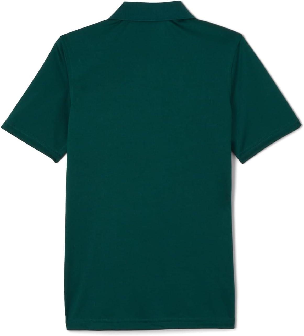 French Toast Unisex Adult Moisture Wicking Sport Polo(Hunter)