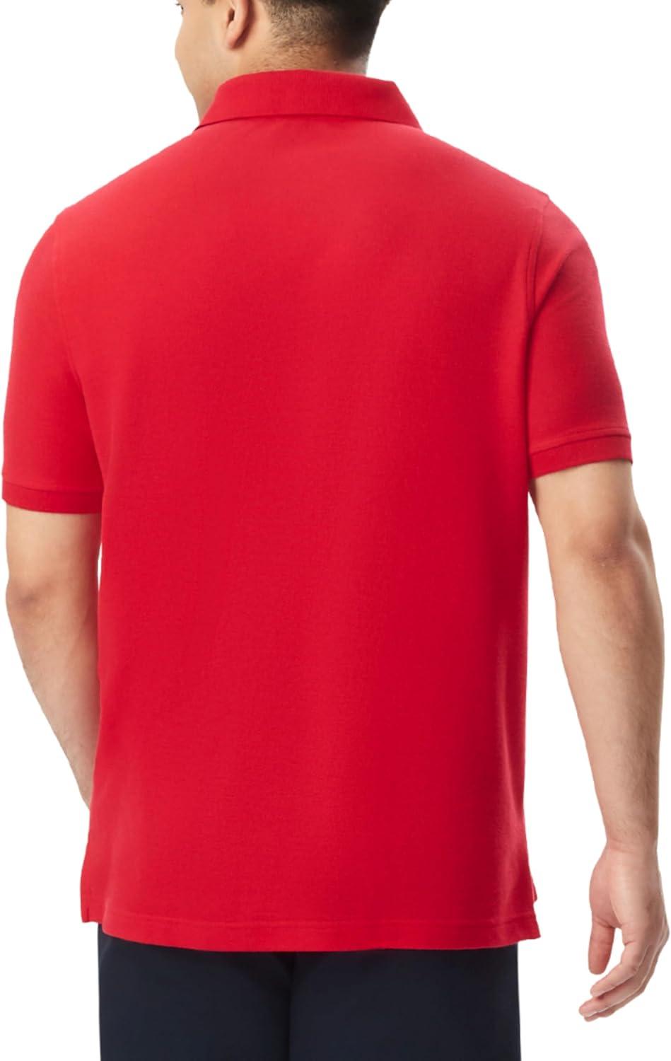 French Toast Unisex Adult Pique Polo (Standard & Husky)(Red)