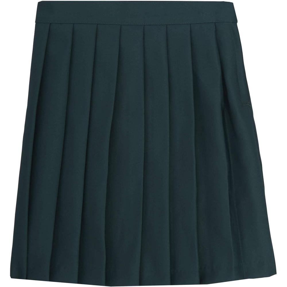 French Toast Girls’ Pleated Skirt(Hunter Green)