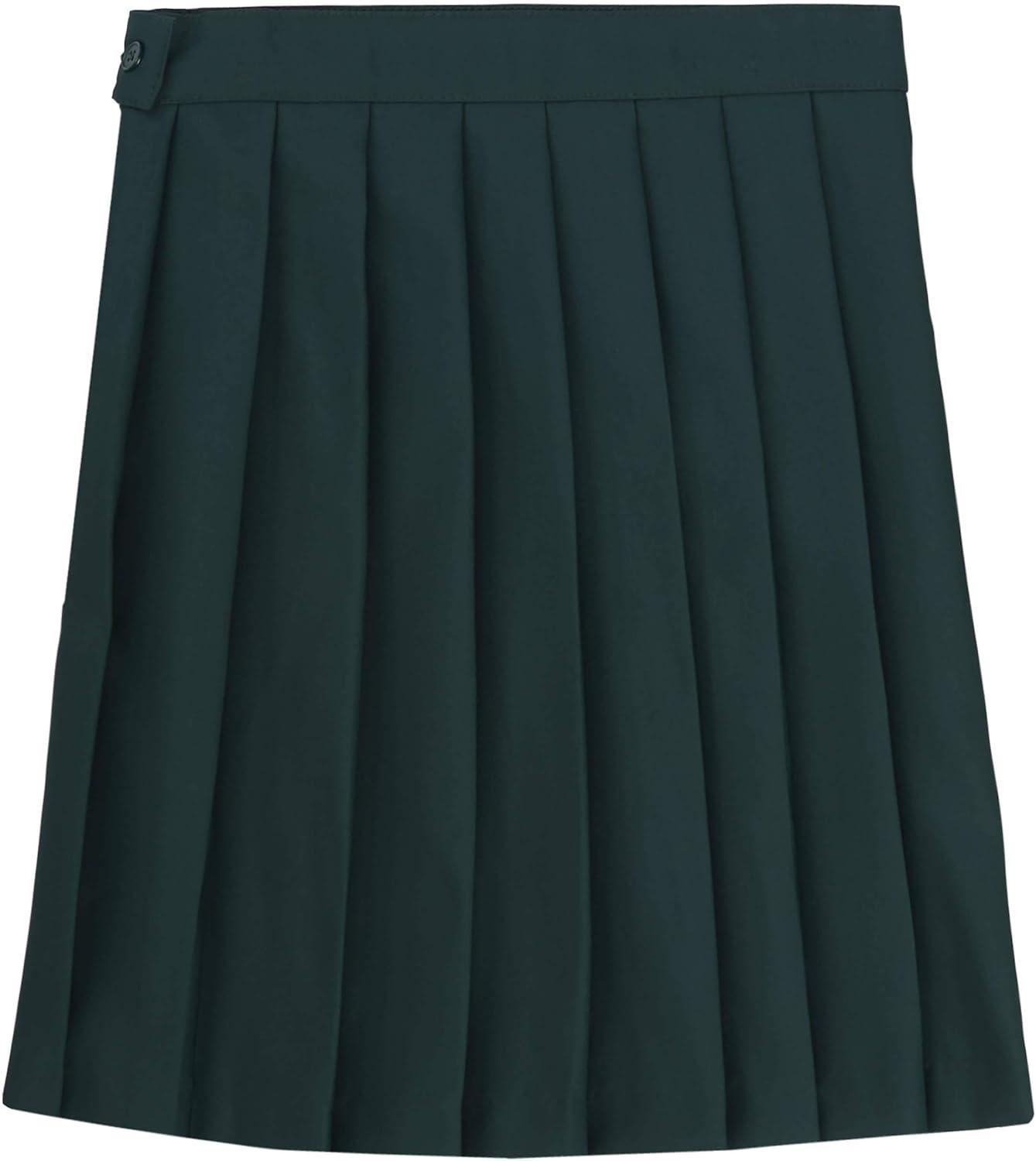 French Toast Girls’ Pleated Skirt(Hunter Green)