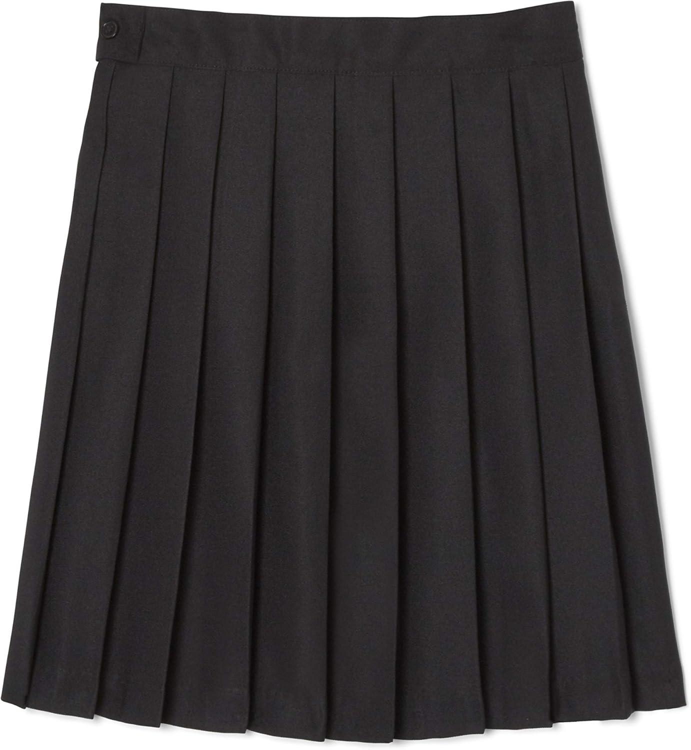 French Toast Girls’ Pleated Skirt(Black)