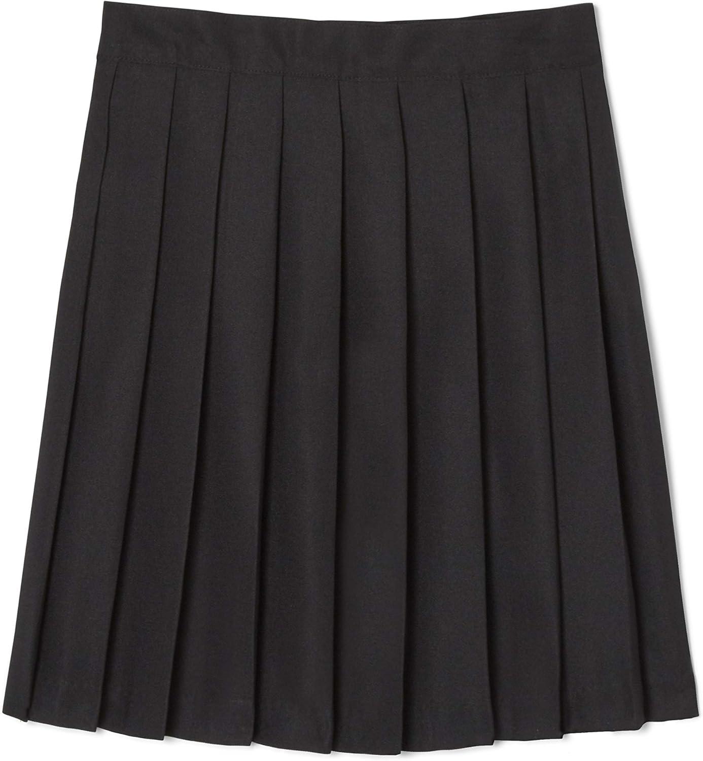French Toast Girls’ Pleated Skirt(Black)