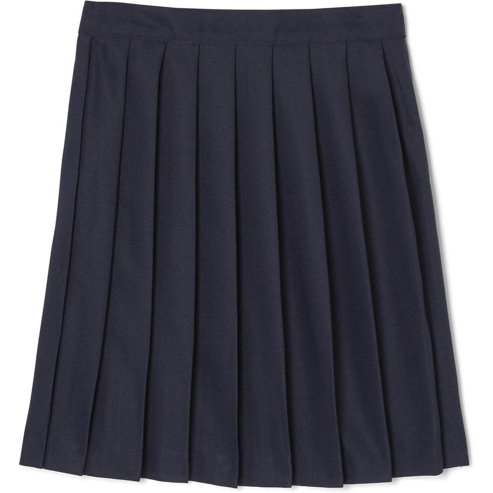 French Toast Girls’ Pleated Skirt(Navy)