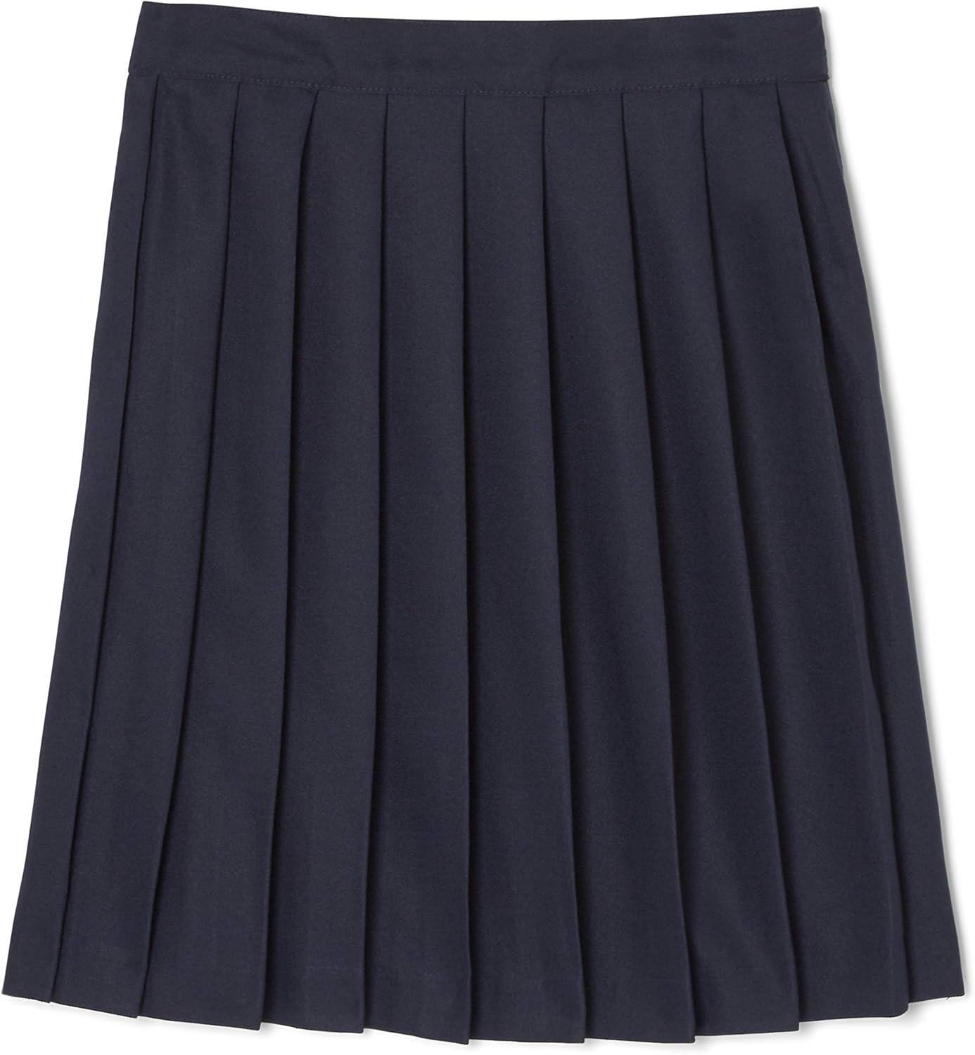 French Toast Girls’ Pleated Skirt(Navy)