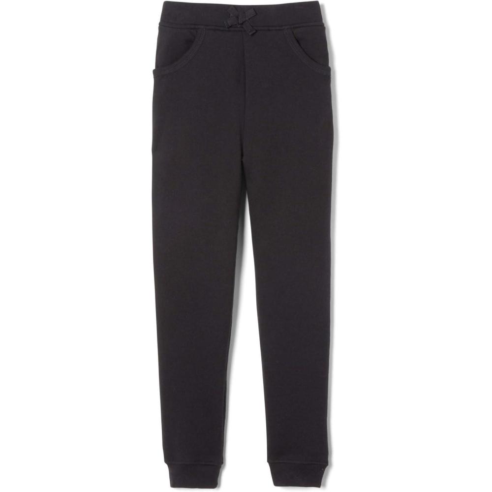 French Toast Girls’ Fleece Jogger(Black)