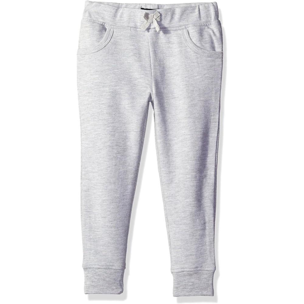French Toast Girls’ Fleece Jogger(Heather Gray)
