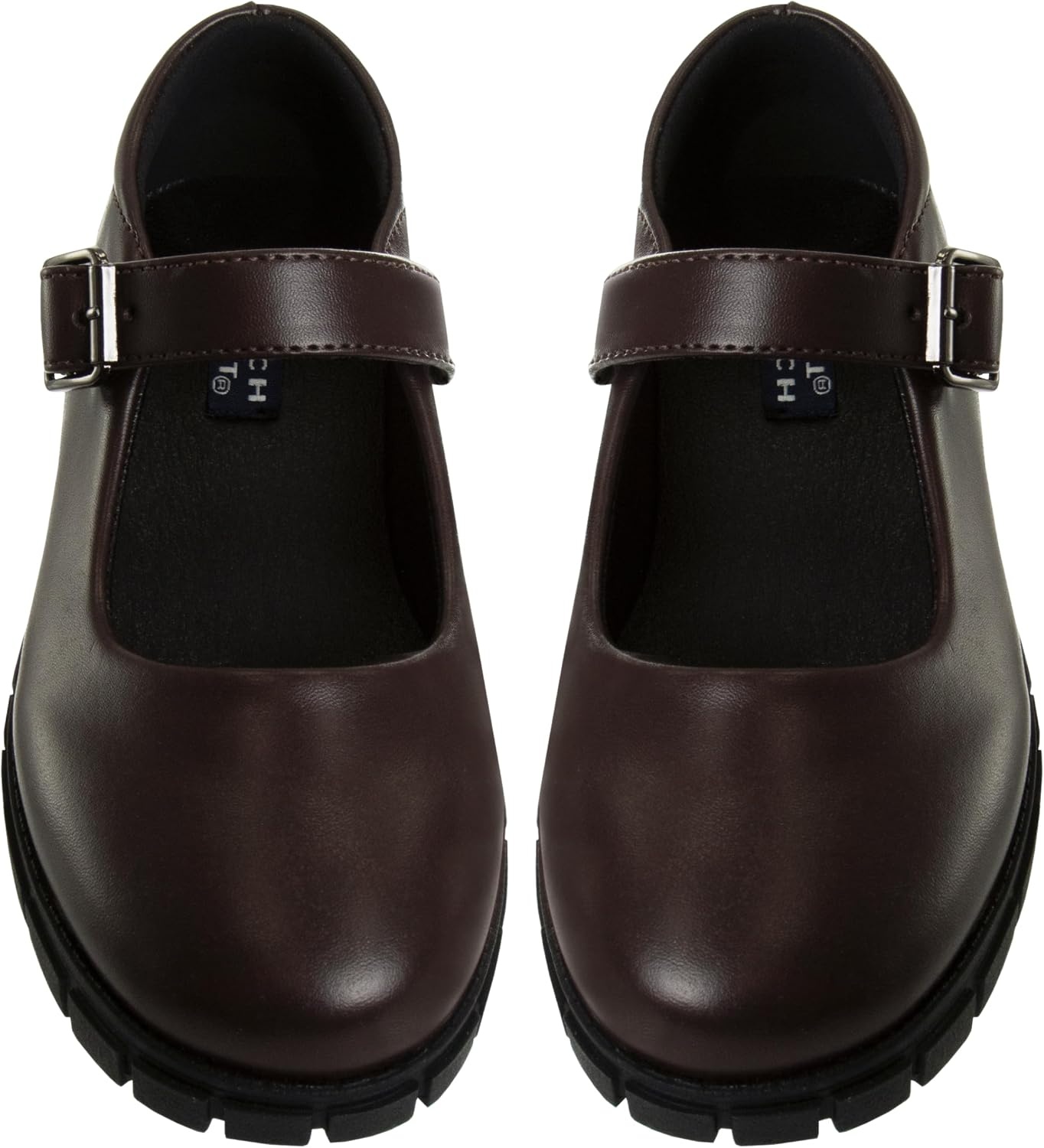 French Toast Girls Round Toe Ankle Strap Maryjane School Shoes Toddler/Little Kid/Big Kid(Brown)