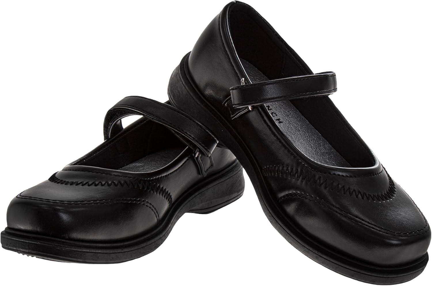 French Toast Girls Mary Jane Shoes Uniform Ballet Flats Dress School Shoes for Girls Size Toddler, Little Kid, Big Kid, Adult(Ft Classic Black)
