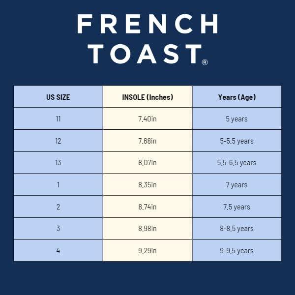 French Toast Boys Girls Shoes -Unisex Athletic Casual Dress Kids School Uniform Loafer Oxford Canvas Tennis Sneakers (White/Black) (Little Kid/Big Kid)(Black-2)