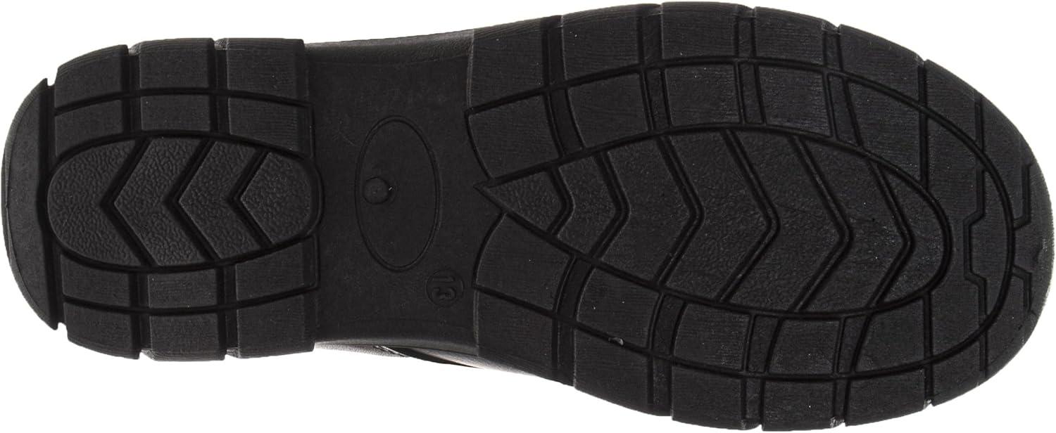 French Toast Boys Shoes – Kids Oxford School Uniform Loafer Church Dress Shoes Slip-On Faux-Leather (Toddler-Big Kid) (Black)(Ft Black Lace Up)