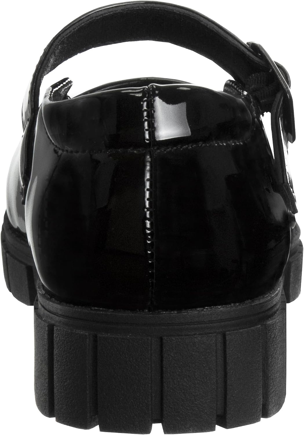 French Toast Girls Round Toe Ankle Strap Maryjane School Shoes Toddler/Little Kid/Big Kid(Black Patent)