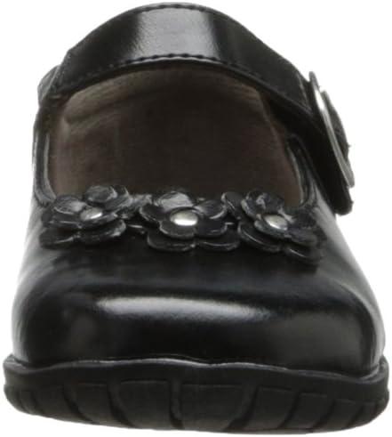 French Toast Girls Mary Jane Shoes Uniform Ballet Flats Dress School Shoes for Girls Size Toddler, Little Kid, Big Kid, Adult(Black)