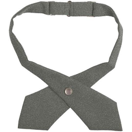 French Toast Girls Adjustable Solid Color Cross Tie(Grey)