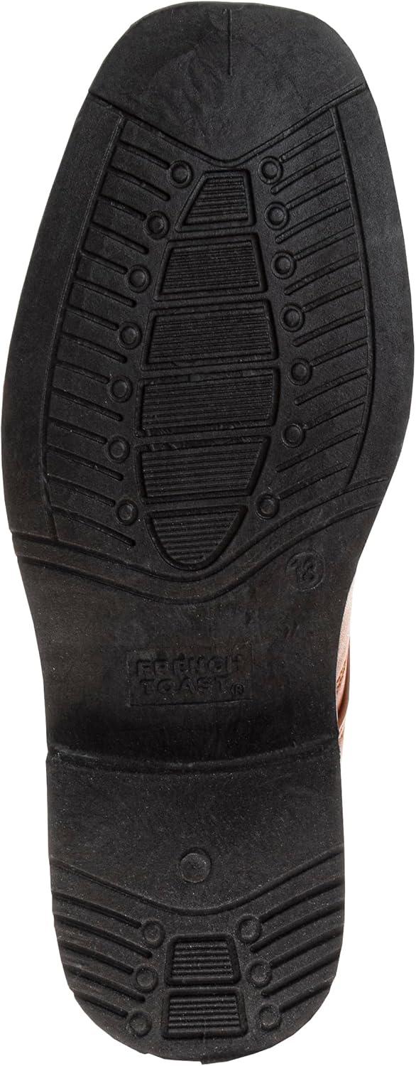 French Toast Boys Dress Shoes – Classic Lace-Up Oxford Casual Dress Formal Shoes – Black (Size 7 Toddler – Size 6 Big Kid)(Tan)