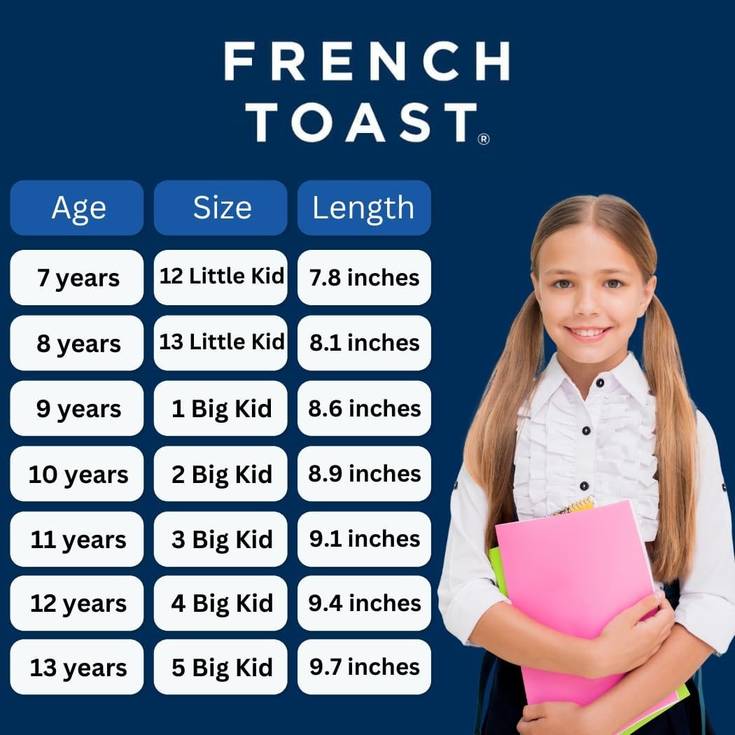 French Toast Girls Round Toe Ankle Strap Maryjane School Shoes Toddler/Little Kid/Big Kid(Black)