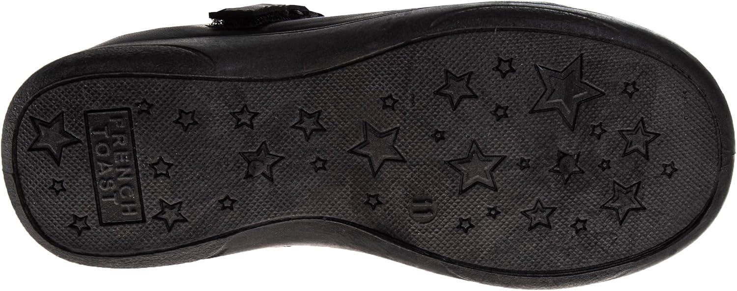 French Toast Girls Mary Jane Shoes Uniform Ballet Flats Dress School Shoes for Girls Size Toddler, Little Kid, Big Kid, Adult(Ft Single Black)