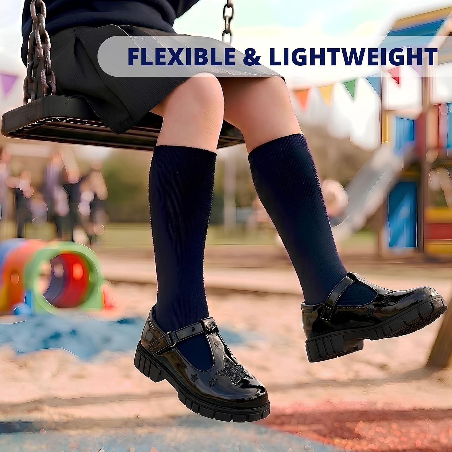 French Toast Girls Round Toe Ankle Strap Maryjane School Shoes Toddler/Little Kid/Big Kid(Glossy Black)