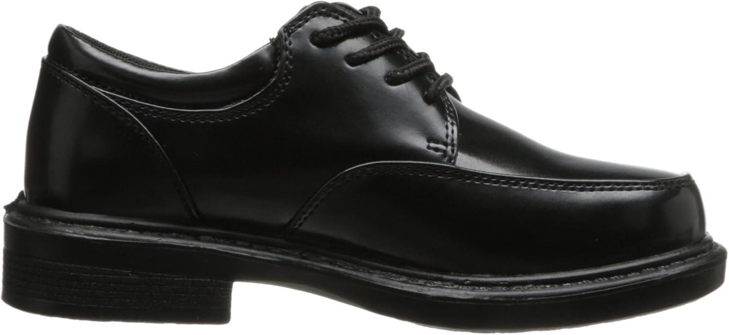 French Toast Boys Shoes – Kids Oxford School Uniform Loafer Church Dress Shoes Slip-On Faux-Leather (Toddler-Big Kid) (Black)(Black Patent)