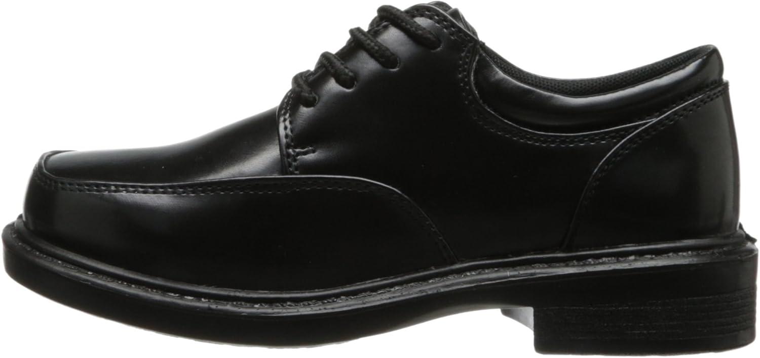 French Toast Boys Shoes – Kids Oxford School Uniform Loafer Church Dress Shoes Slip-On Faux-Leather (Toddler-Big Kid) (Black)(Black Patent)