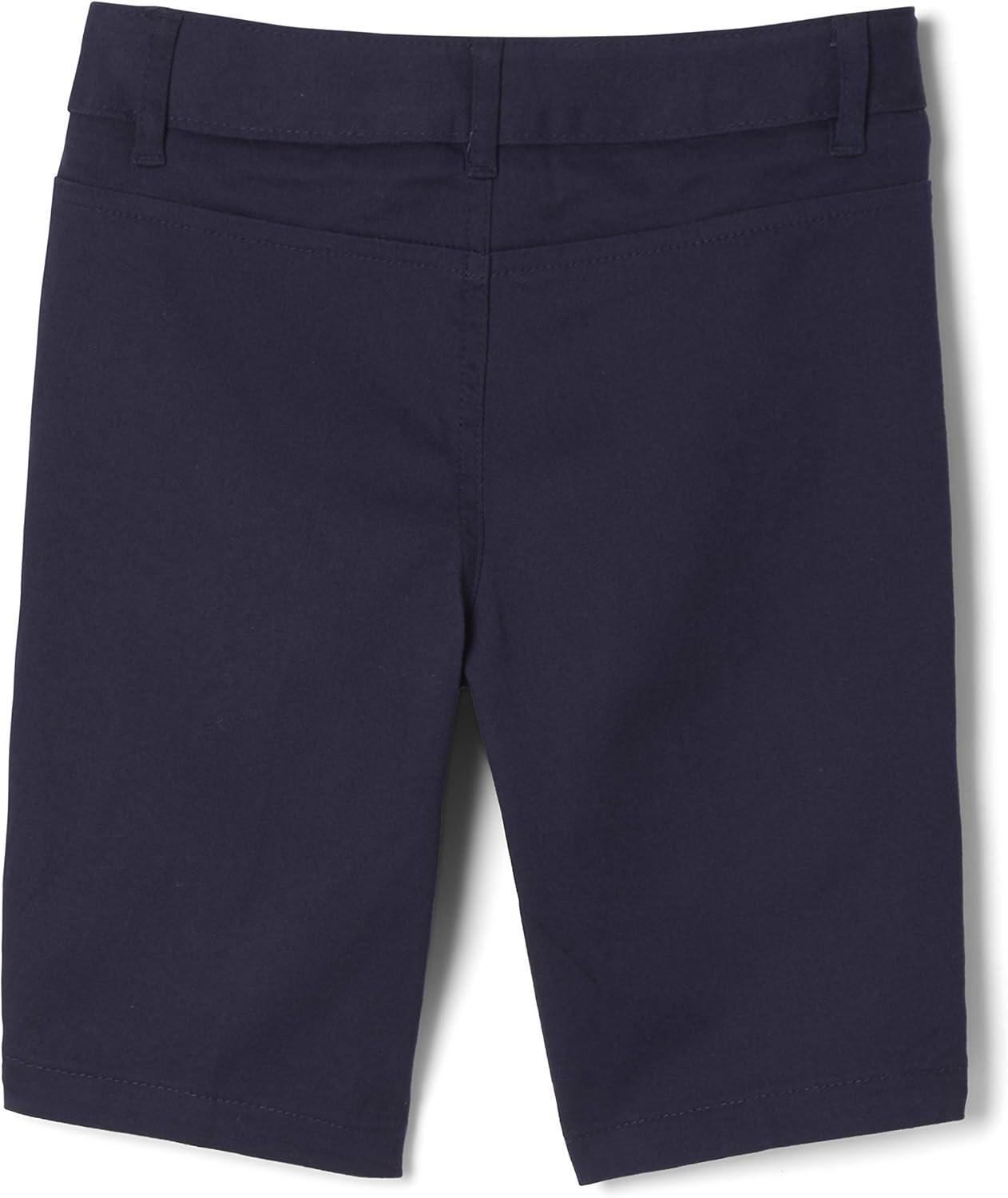 French Toast Girls’ Classic Discontinued Bermuda Short(Navy)
