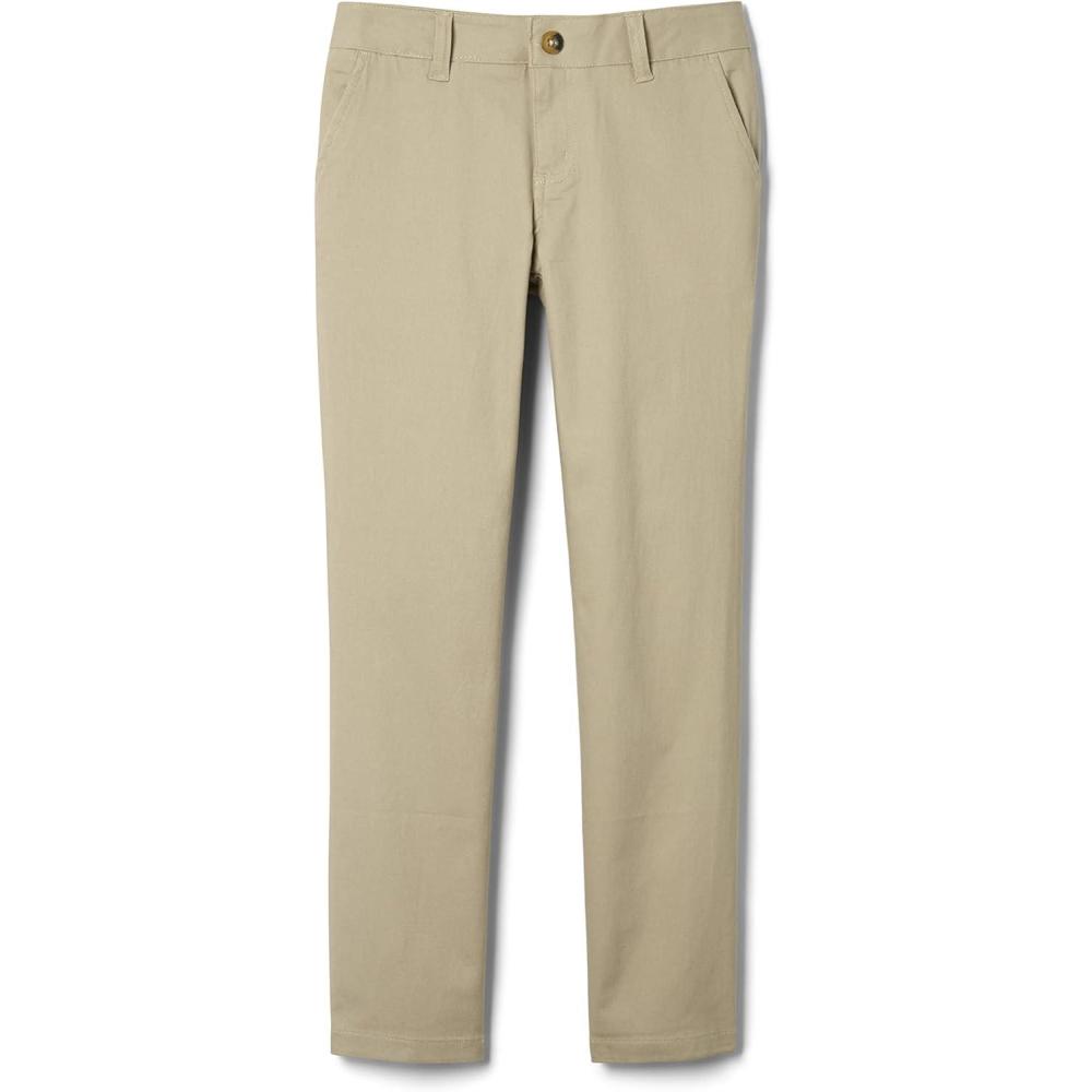 French Toast Girls’ Straight Leg Pant(Khaki)