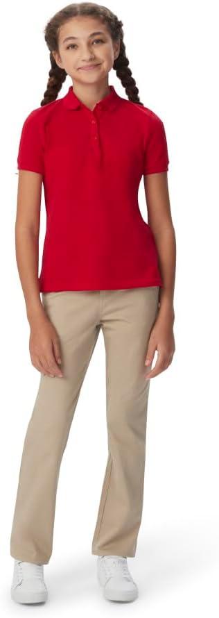 French Toast Girls’ Straight Leg Pant(Khaki)