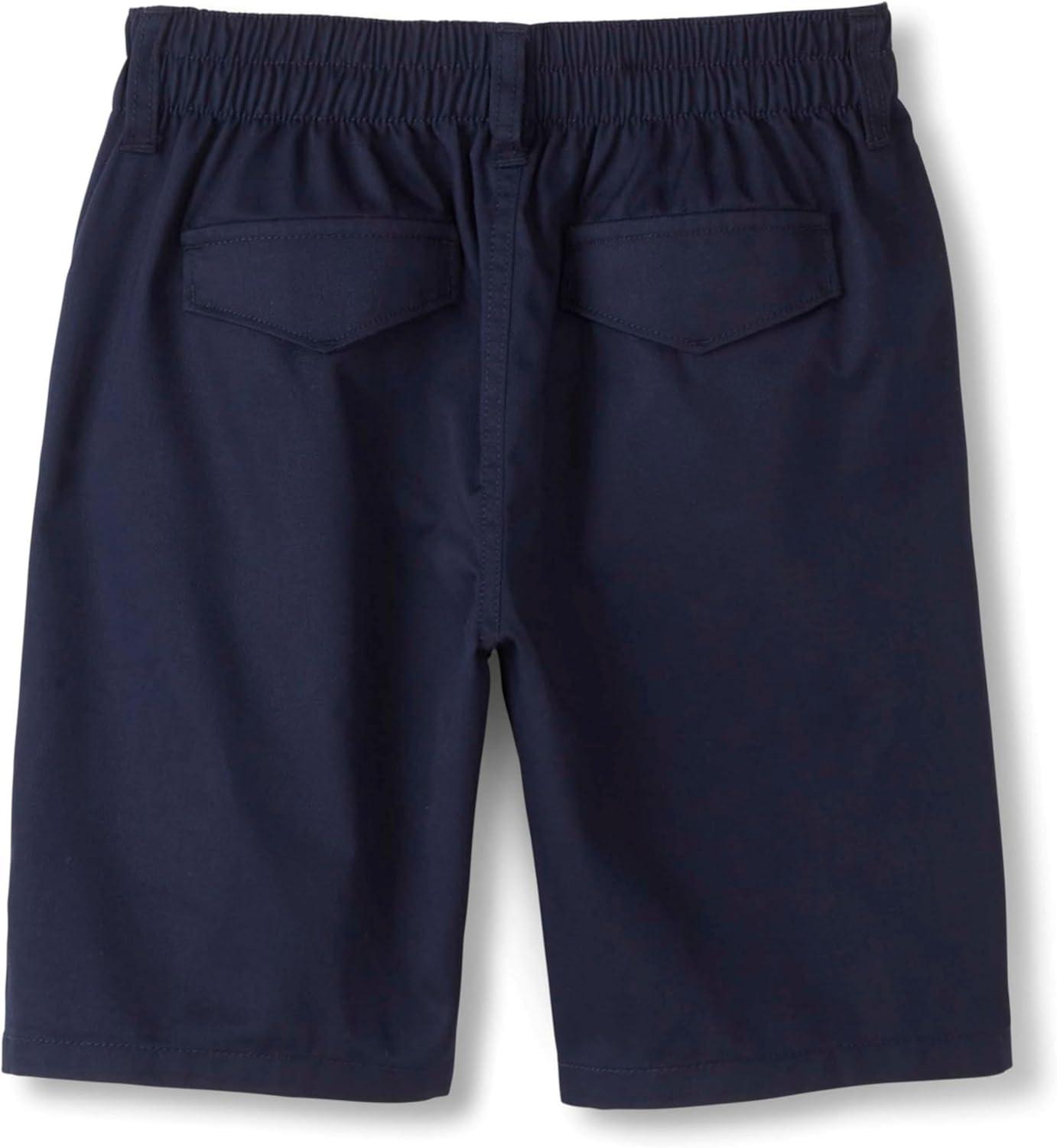 French Toast Girls Pull-on Short (Standard & Plus)(Navy)