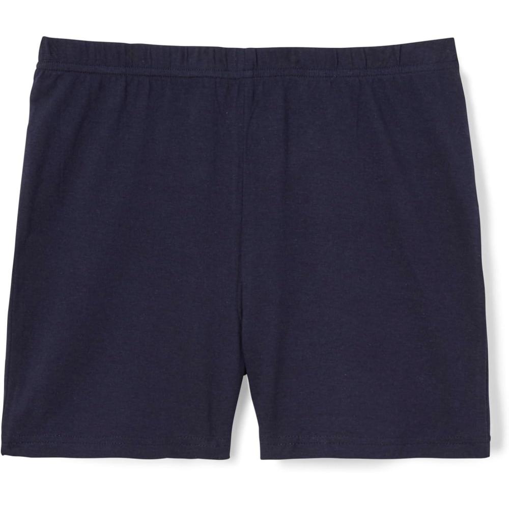 French Toast Girls’ Stretch Kick Short Bike Shorts(Navy)