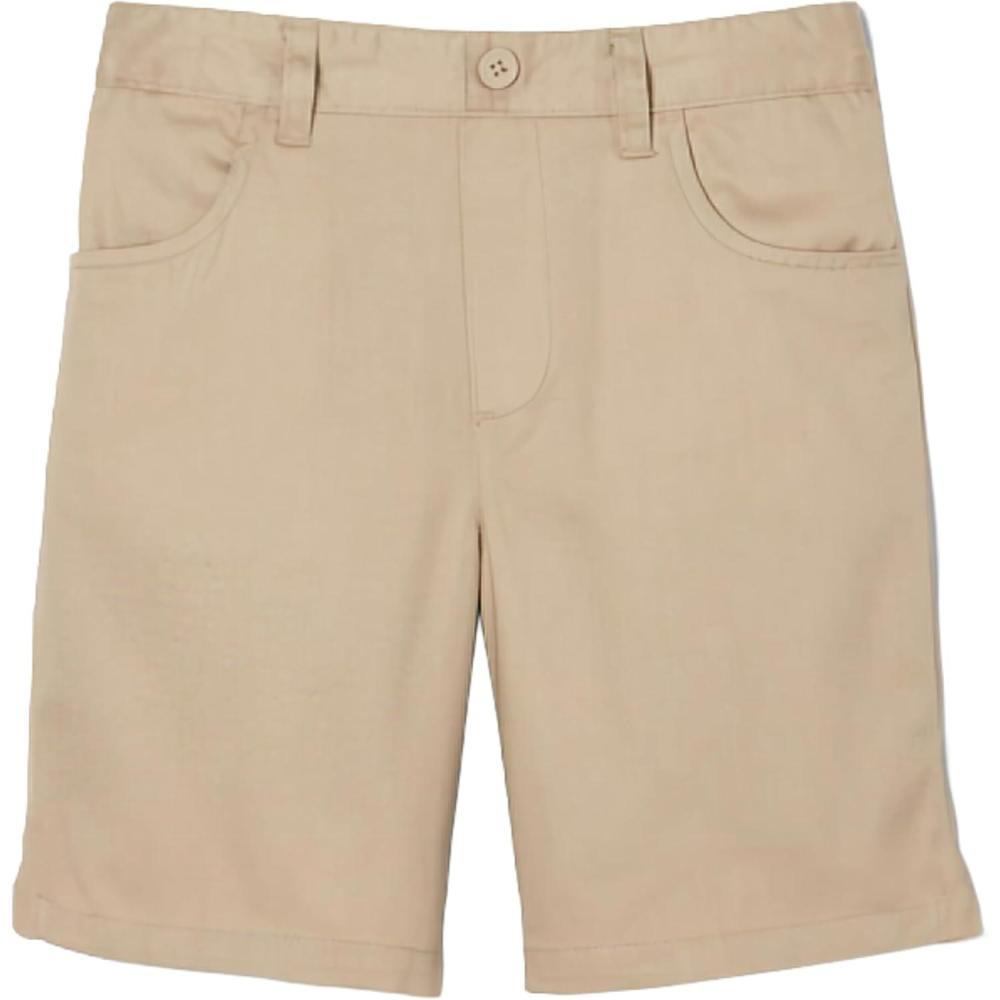French Toast Girls Pull-on Short (Standard & Plus)(Khaki)