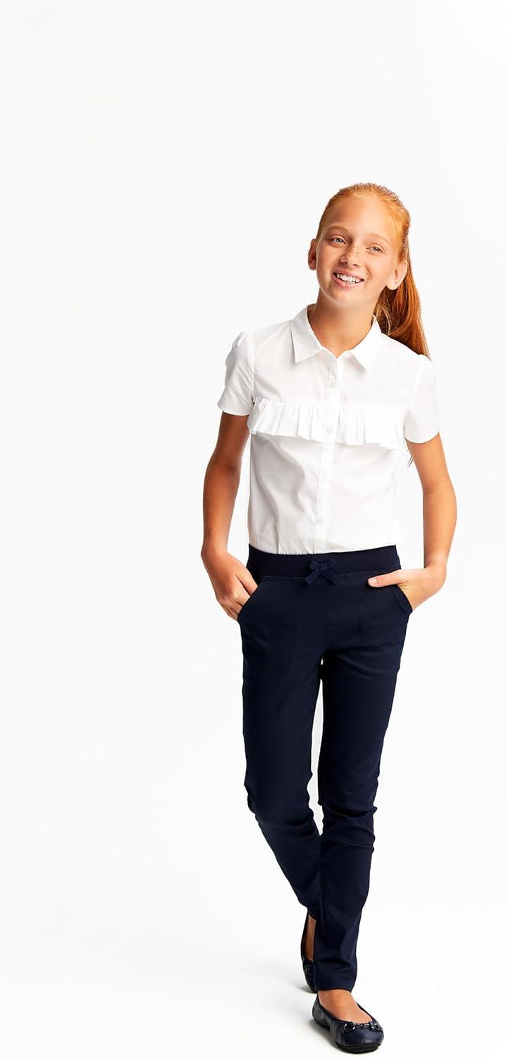 French Toast Girls Pull-On Pant(Navy)