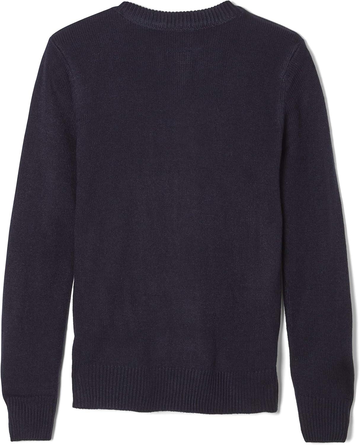 French Toast Little Girls’ Knit Cardigan Sweater(Navy)