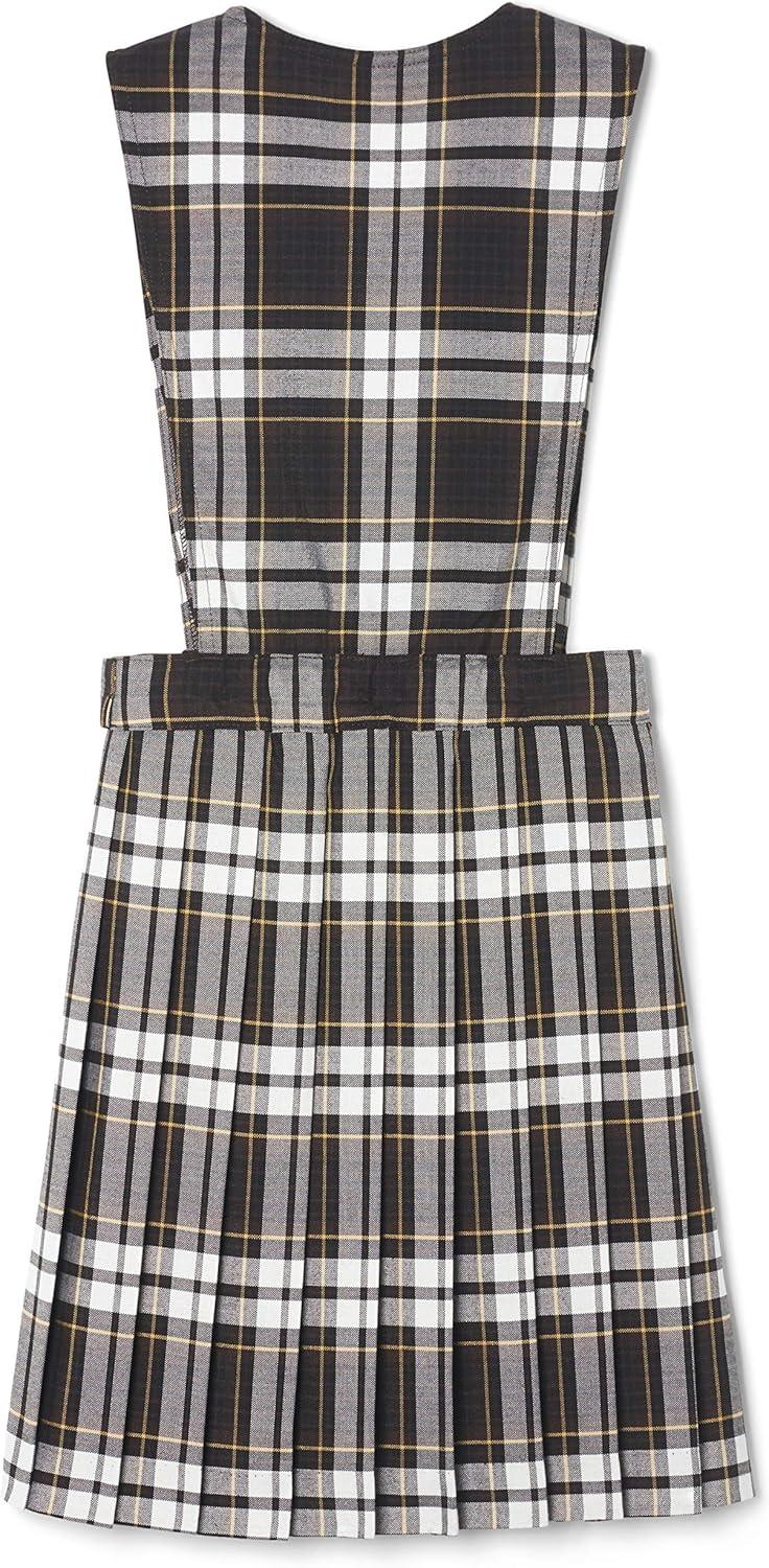 French Toast Big Girls(Brown Plaid)