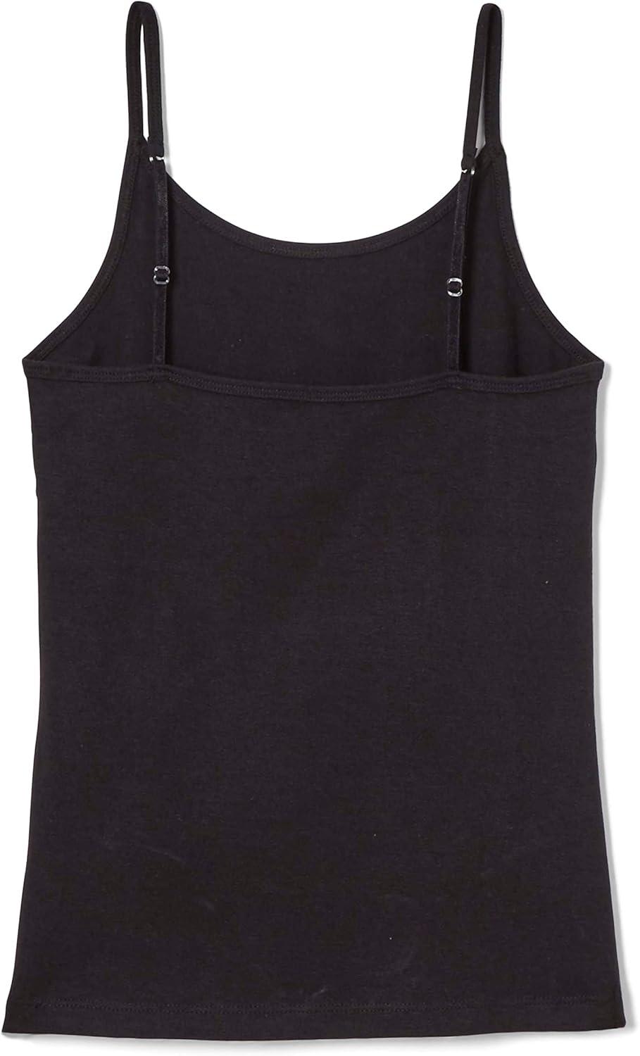 French Toast Girls 2-Pack Basic Cami Tops(Black/White)