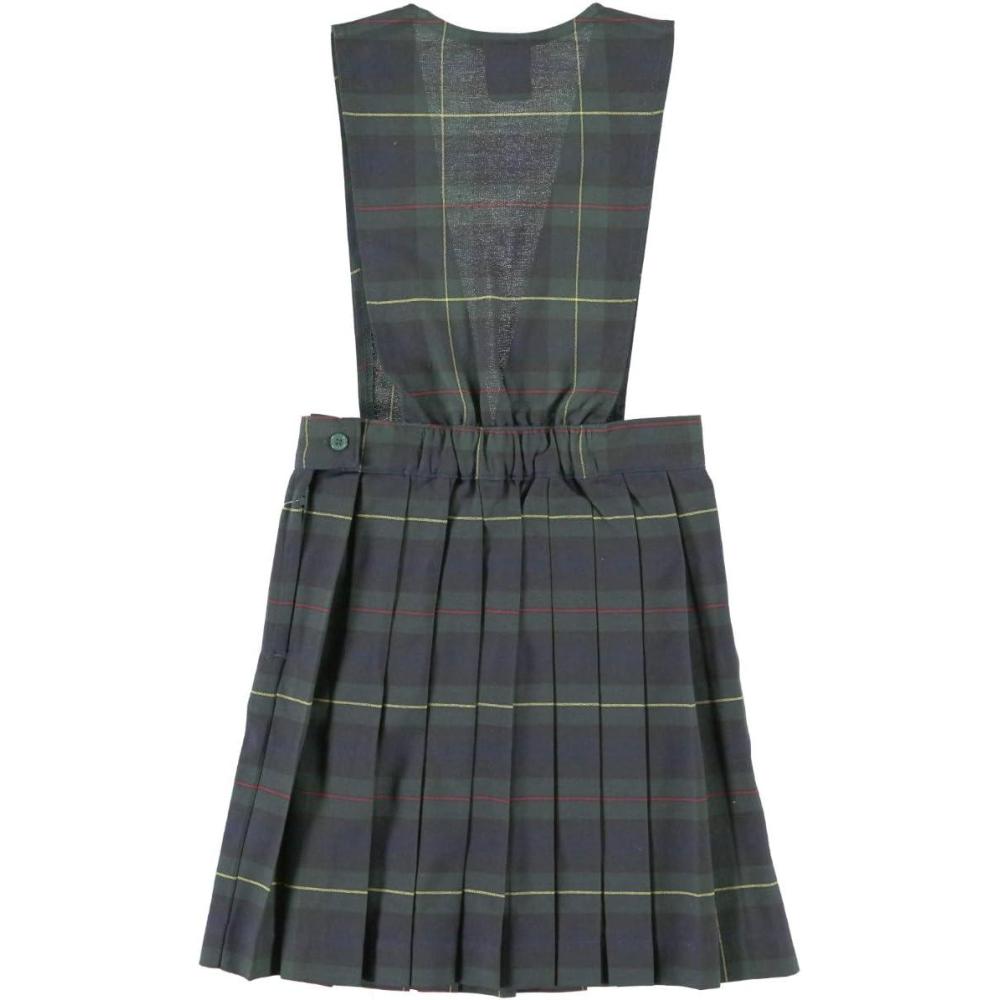 French Toast Big Girls(Green/Gold *Plaid #83*)