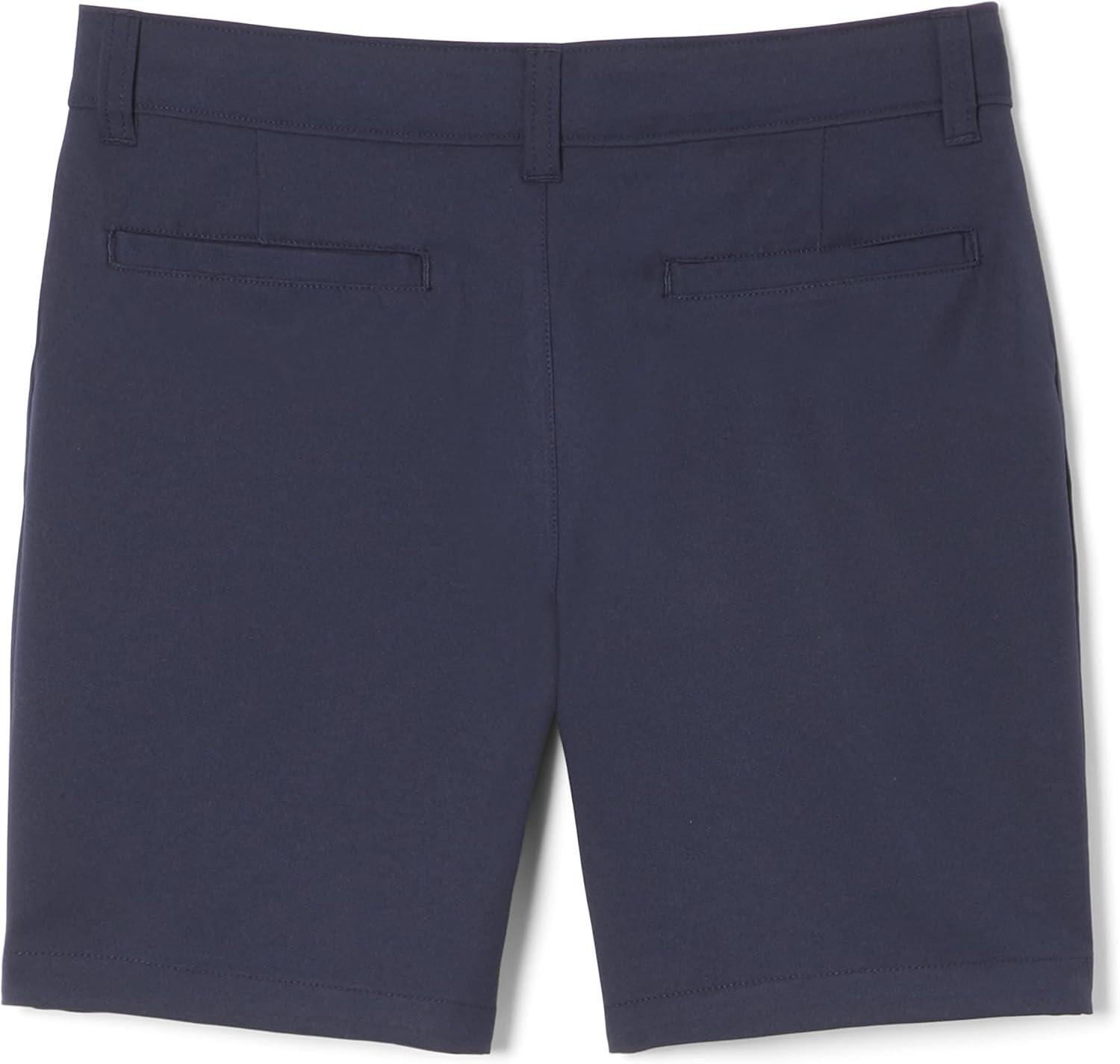 French Toast Girls’ Stretch Performance Short(Navy Blue)