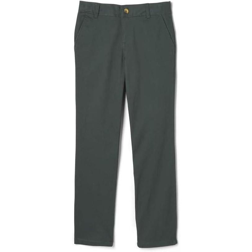 French Toast Girls’ Straight Leg Pant(Green)