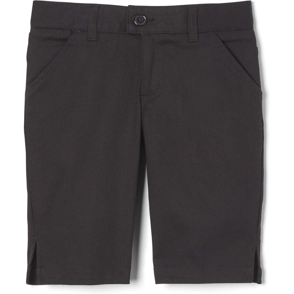 French Toast Girls’ Classic Discontinued Bermuda Short(Black)