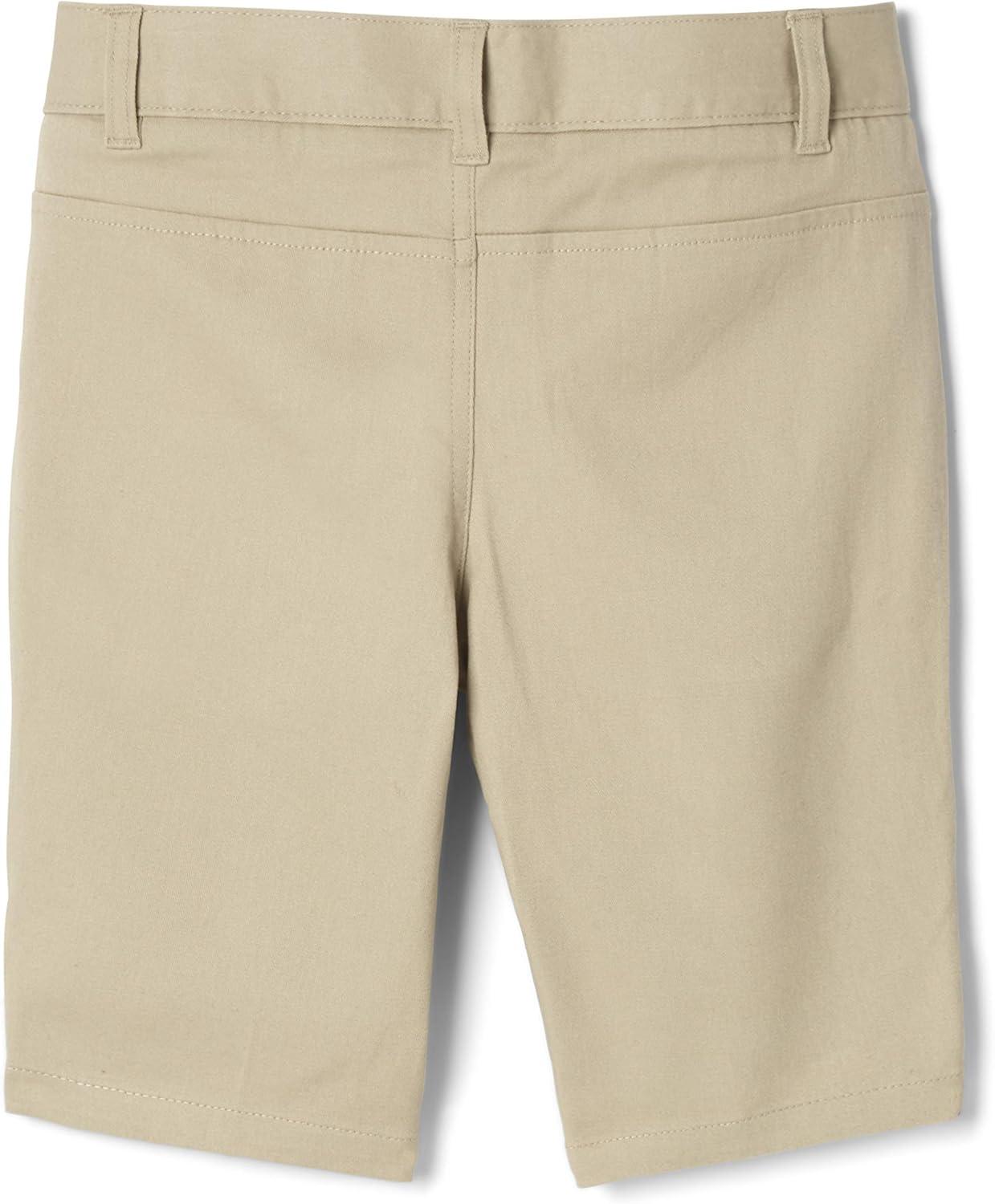 French Toast Girls’ Classic Discontinued Bermuda Short(Khaki)