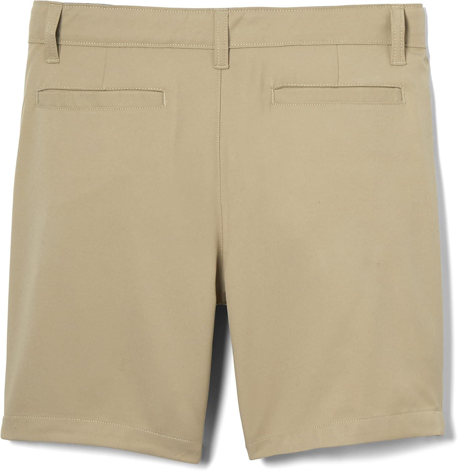 French Toast Girls Stretch Performance Short(Khaki Beige)