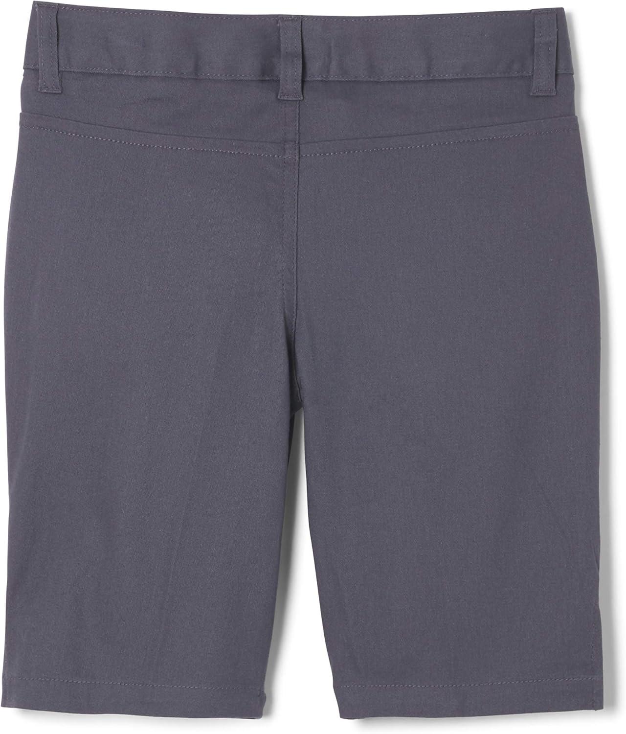 French Toast Girls’ Classic Discontinued Bermuda Short(Heather Gray)