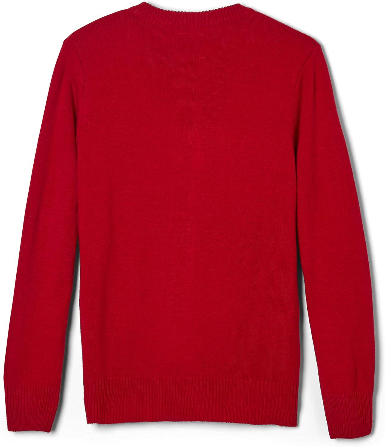 French Toast Little Girls’ Knit Cardigan Sweater(Red)