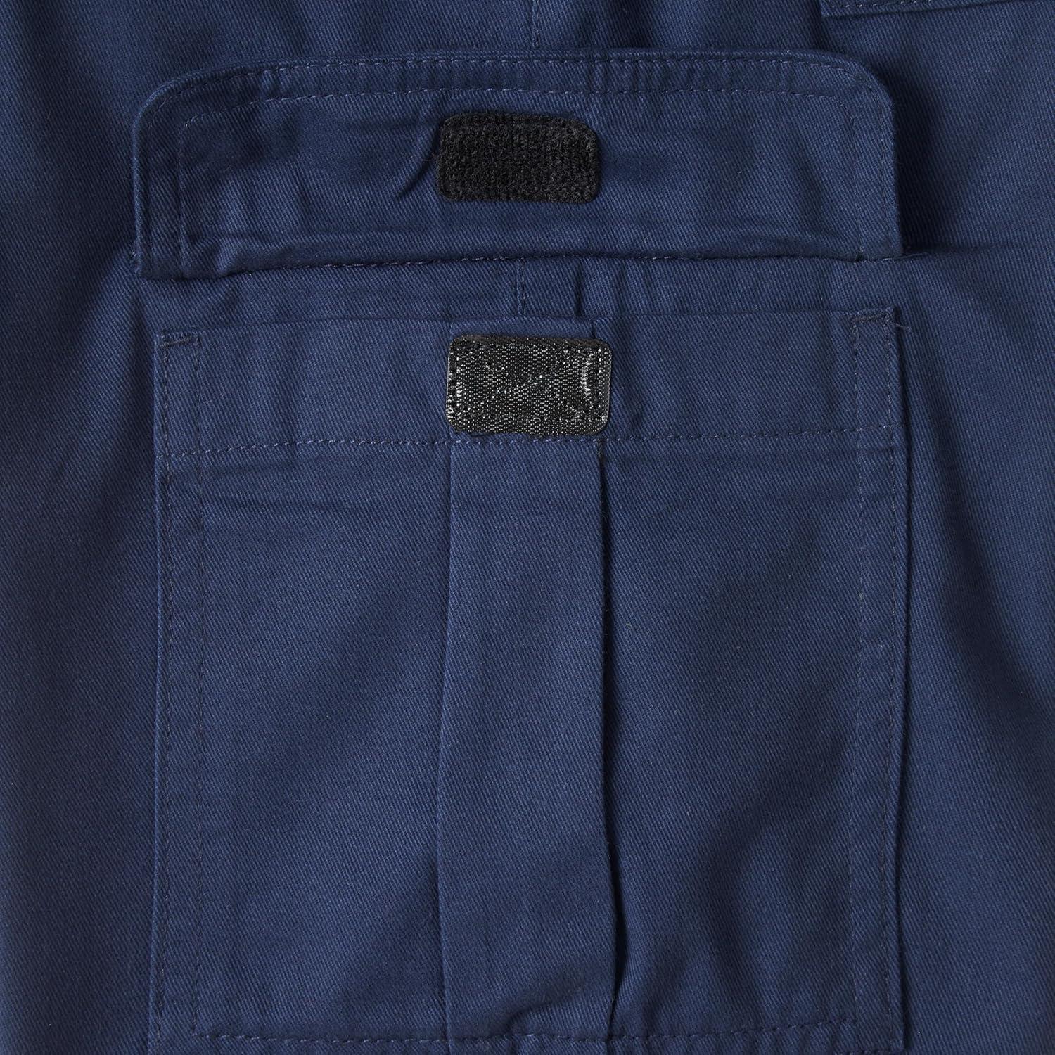 French Toast Boys’ Pull-On Twill Cargo Shorts(Navy)
