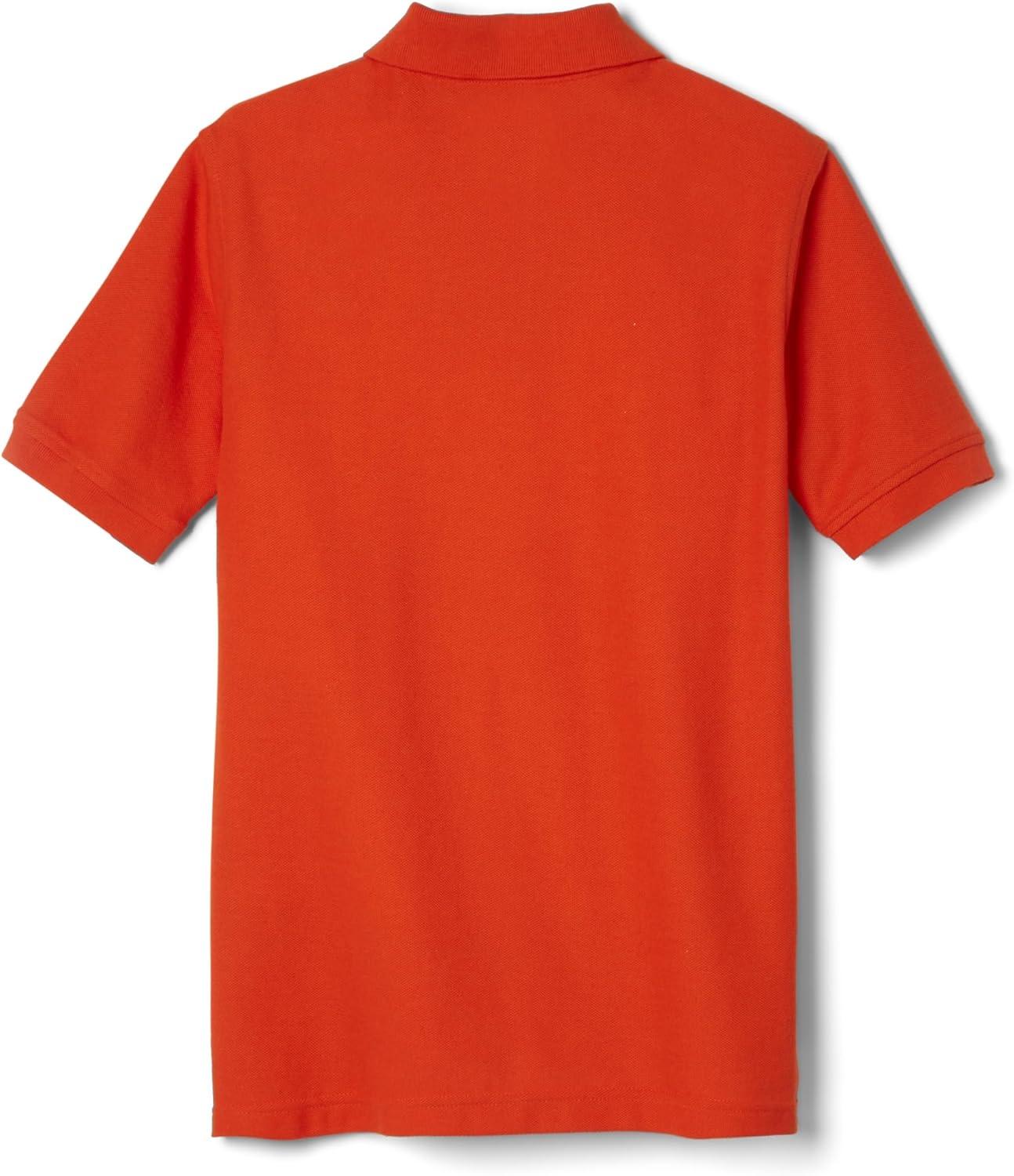 French Toast Kids’ Pique Polo (Standard & Husky)(Orange)