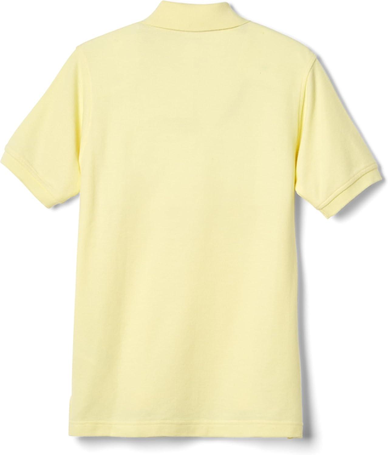 French Toast Kids’ Pique Polo (Standard & Husky)(Yellow)