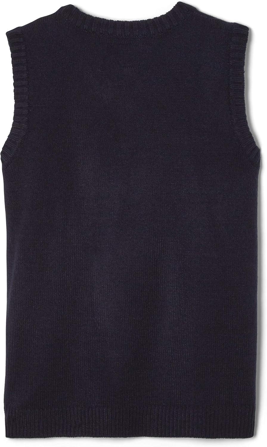 French Toast Little Boys’ V-Neck Vest(Navy)